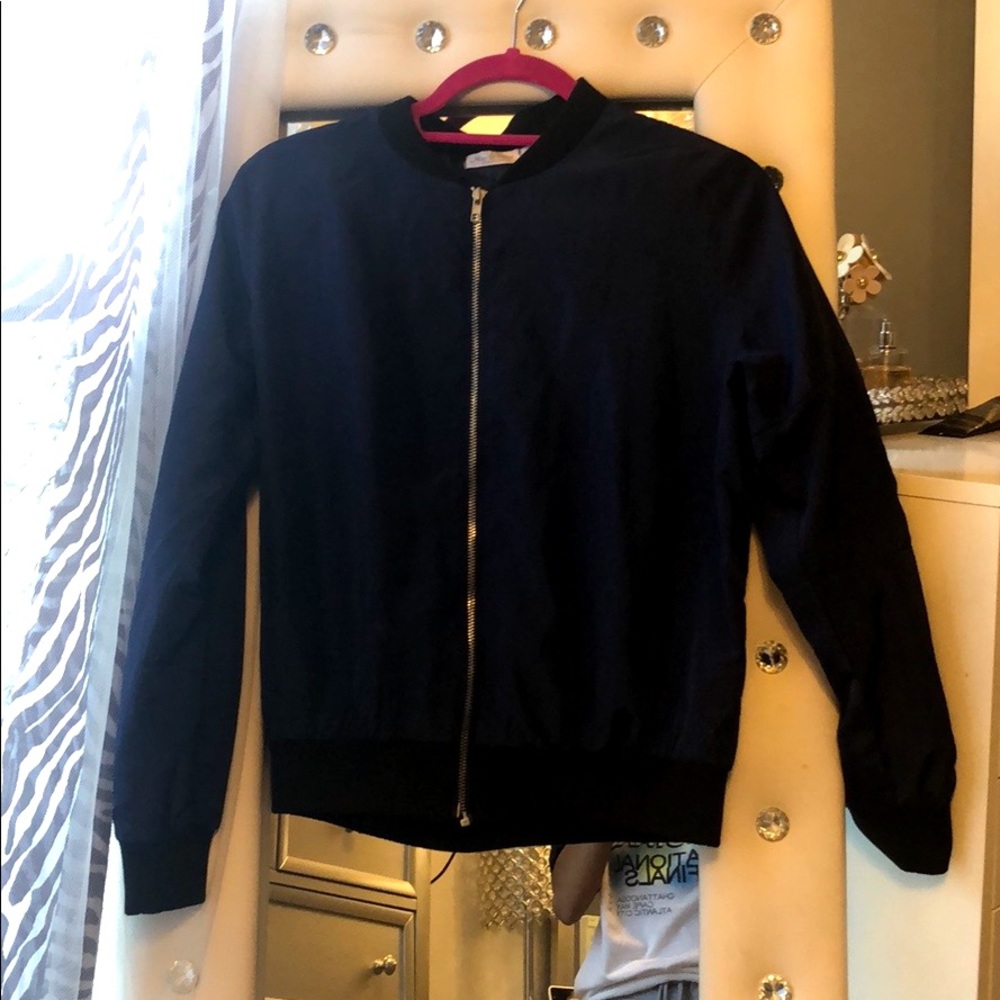 Blue Bomber Jacket - Picture 5 of 5